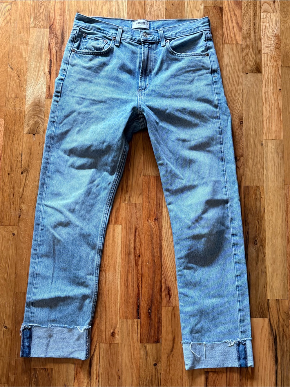 Agolde Straight Leg Jeans